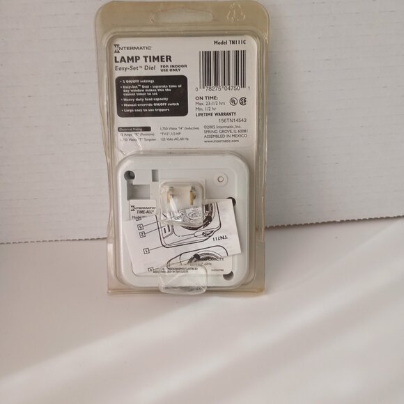 INTERMATIC Lamp Timer Model TN111C - Picture 2 of 2